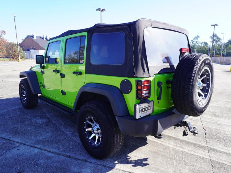 used 2012 Jeep Wrangler Unlimited car, priced at $14,582