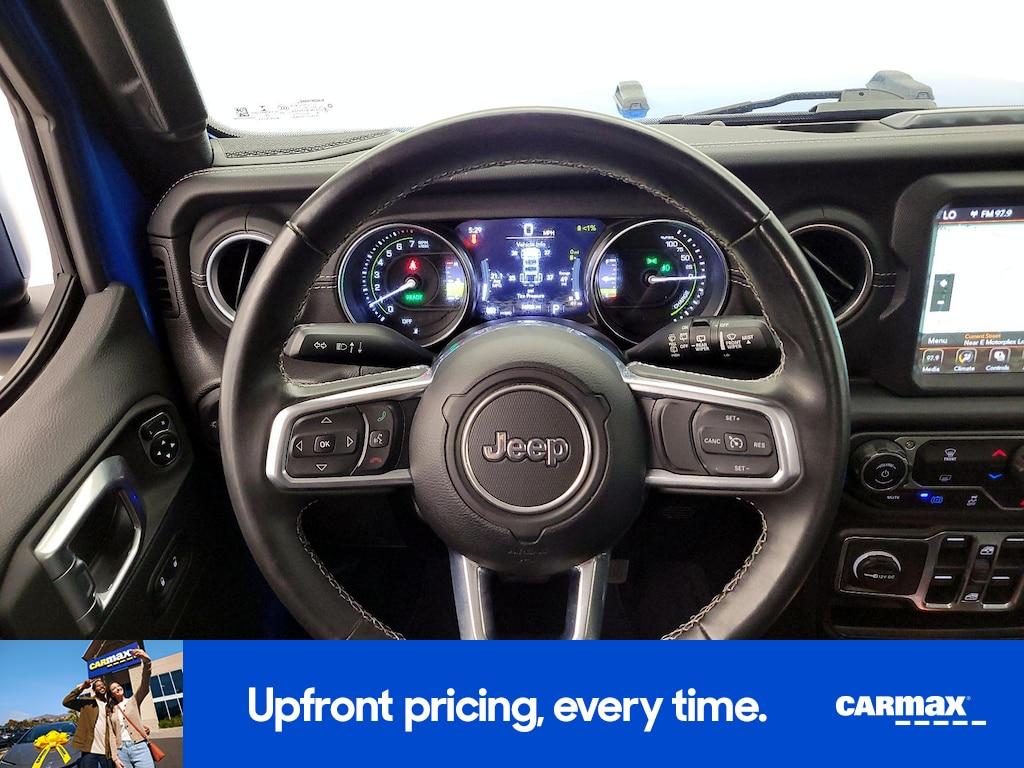 used 2022 Jeep Wrangler Unlimited 4xe car, priced at $34,998