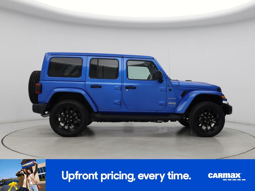 used 2022 Jeep Wrangler Unlimited 4xe car, priced at $34,998