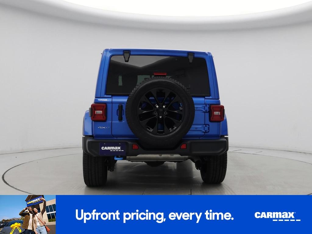 used 2022 Jeep Wrangler Unlimited 4xe car, priced at $34,998