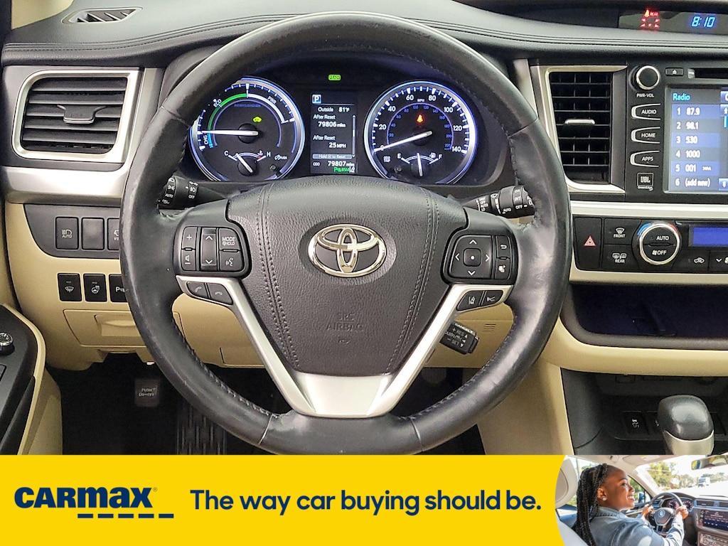 used 2017 Toyota Highlander Hybrid car, priced at $28,998
