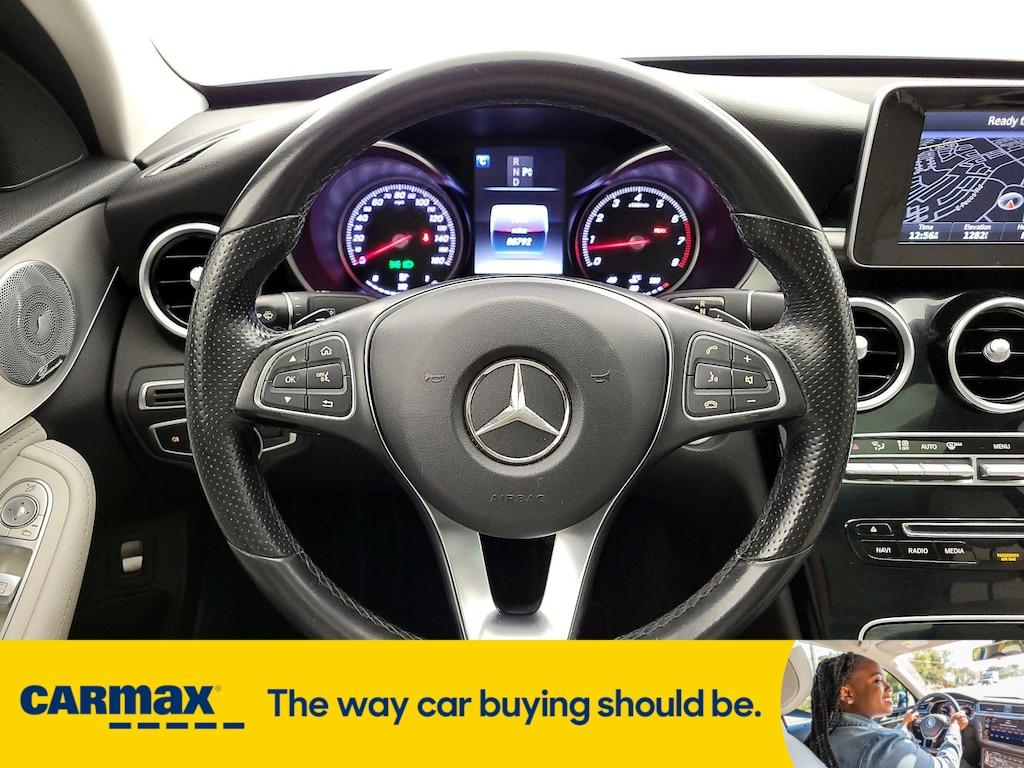 used 2016 Mercedes-Benz C-Class car, priced at $17,998