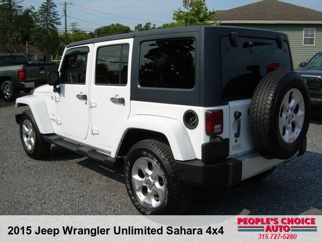 used 2015 Jeep Wrangler Unlimited car, priced at $14,900