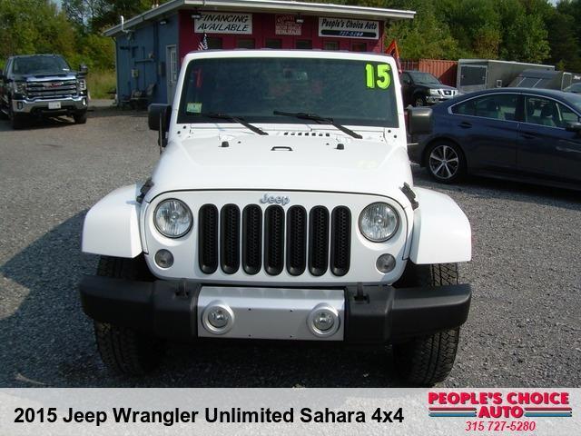 used 2015 Jeep Wrangler Unlimited car, priced at $14,900