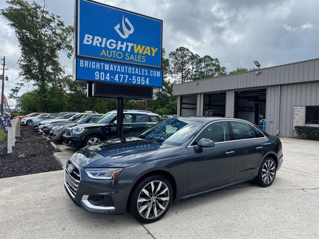 used 2020 Audi A4 car, priced at $17,900