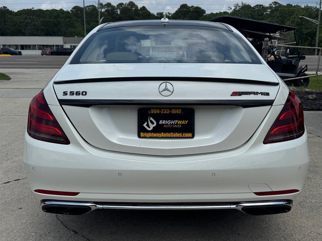 used 2018 Mercedes-Benz S-Class car, priced at $30,900