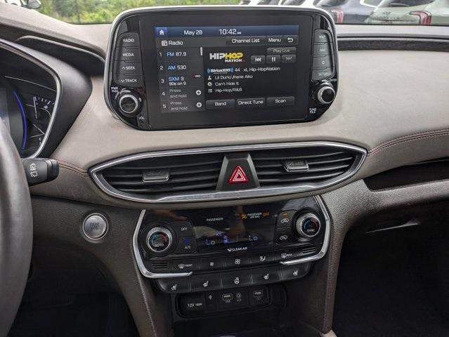used 2019 Hyundai Santa Fe car, priced at $21,895