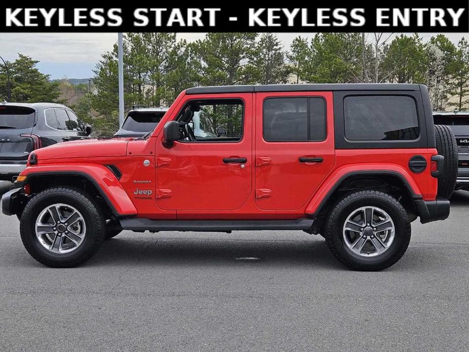 used 2022 Jeep Wrangler Unlimited car, priced at $36,722