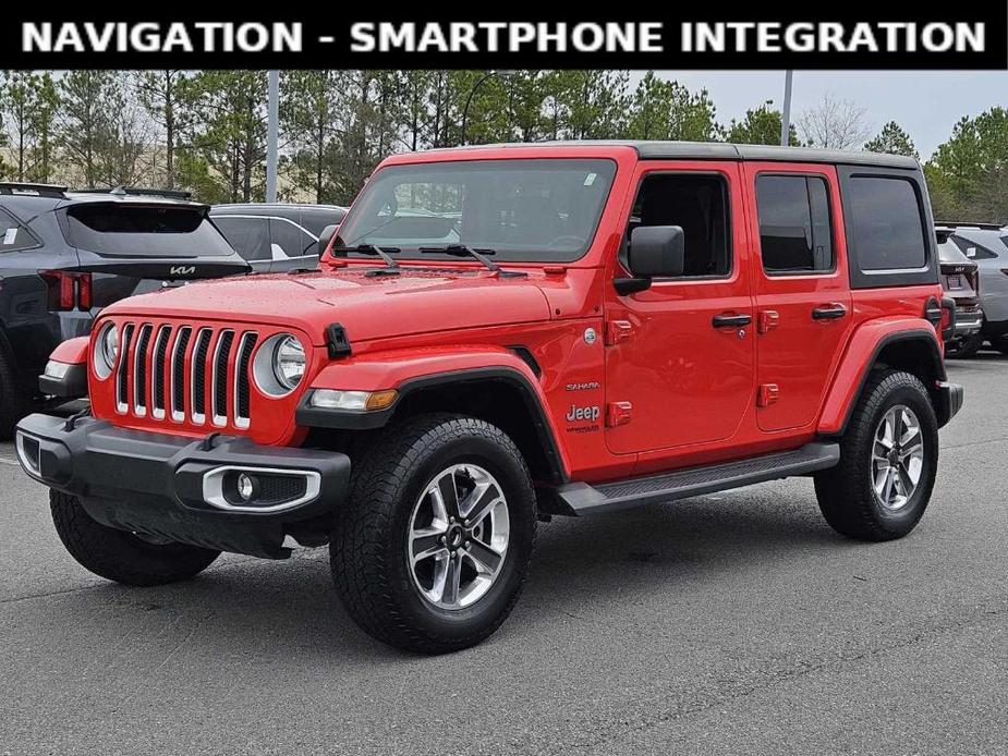 used 2022 Jeep Wrangler Unlimited car, priced at $36,722