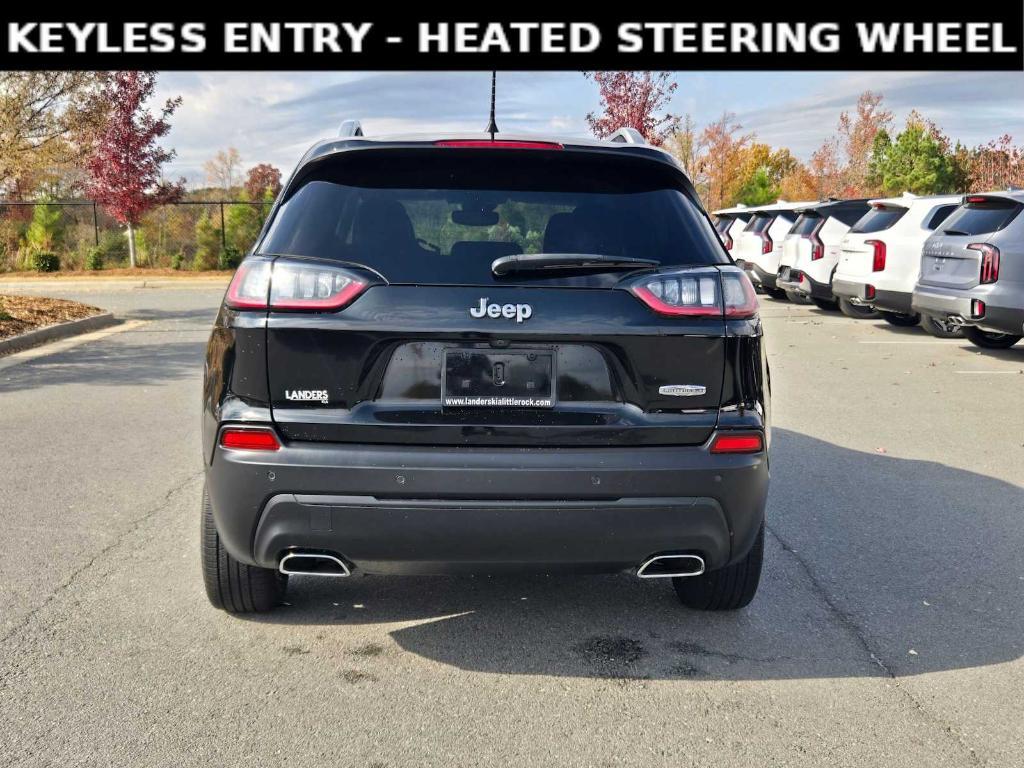 used 2021 Jeep Cherokee car, priced at $17,029