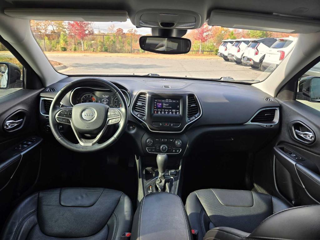 used 2021 Jeep Cherokee car, priced at $17,029