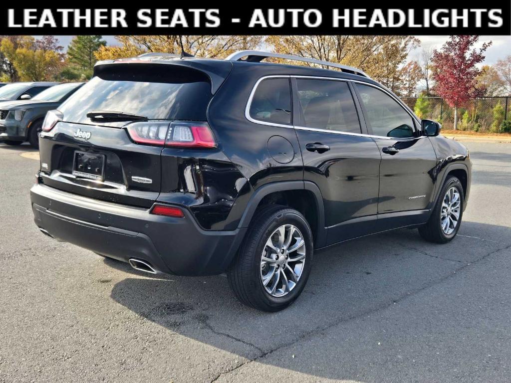 used 2021 Jeep Cherokee car, priced at $17,029