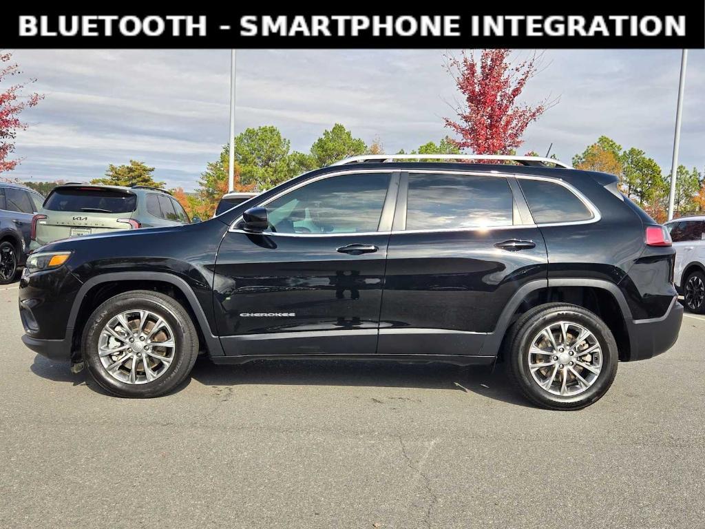 used 2021 Jeep Cherokee car, priced at $17,029