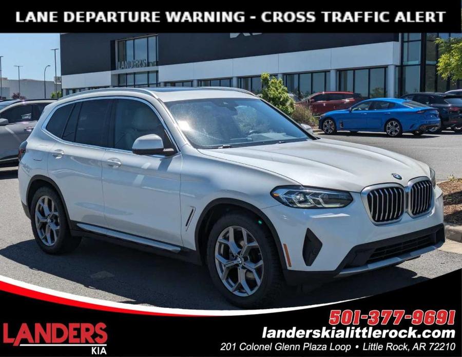 used 2022 BMW X3 car, priced at $34,393