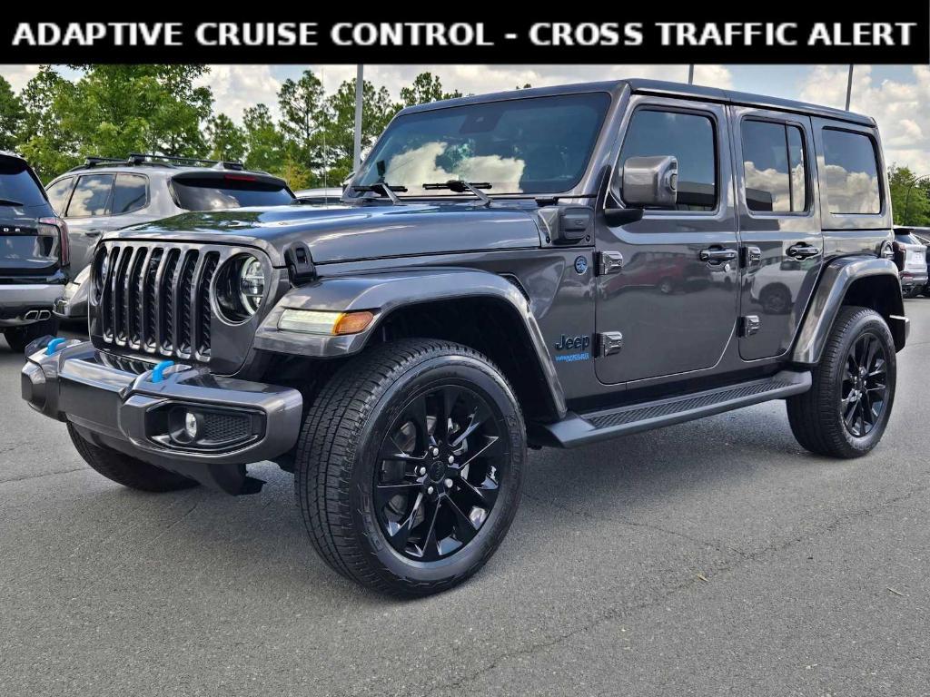 used 2021 Jeep Wrangler Unlimited 4xe car, priced at $36,172