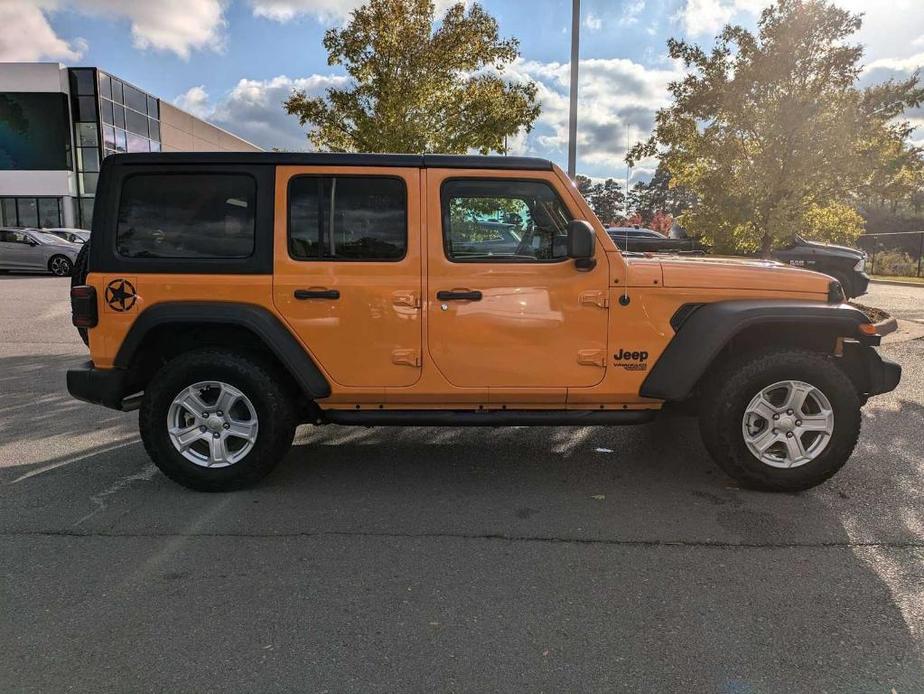 used 2021 Jeep Wrangler Unlimited car, priced at $34,732