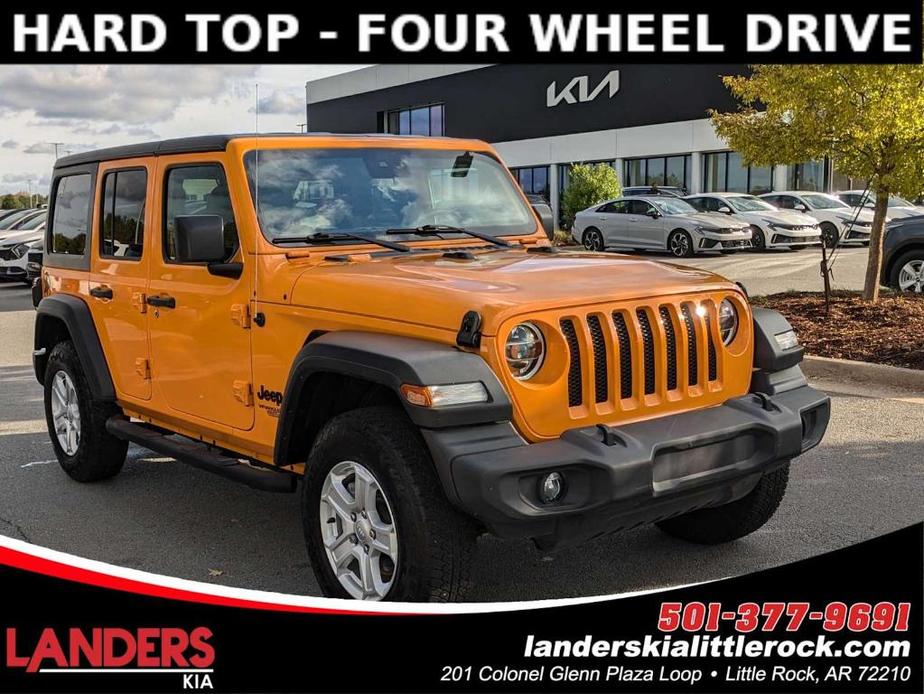 used 2021 Jeep Wrangler Unlimited car, priced at $34,732