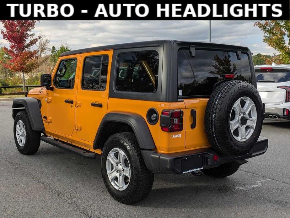 used 2021 Jeep Wrangler Unlimited car, priced at $34,732