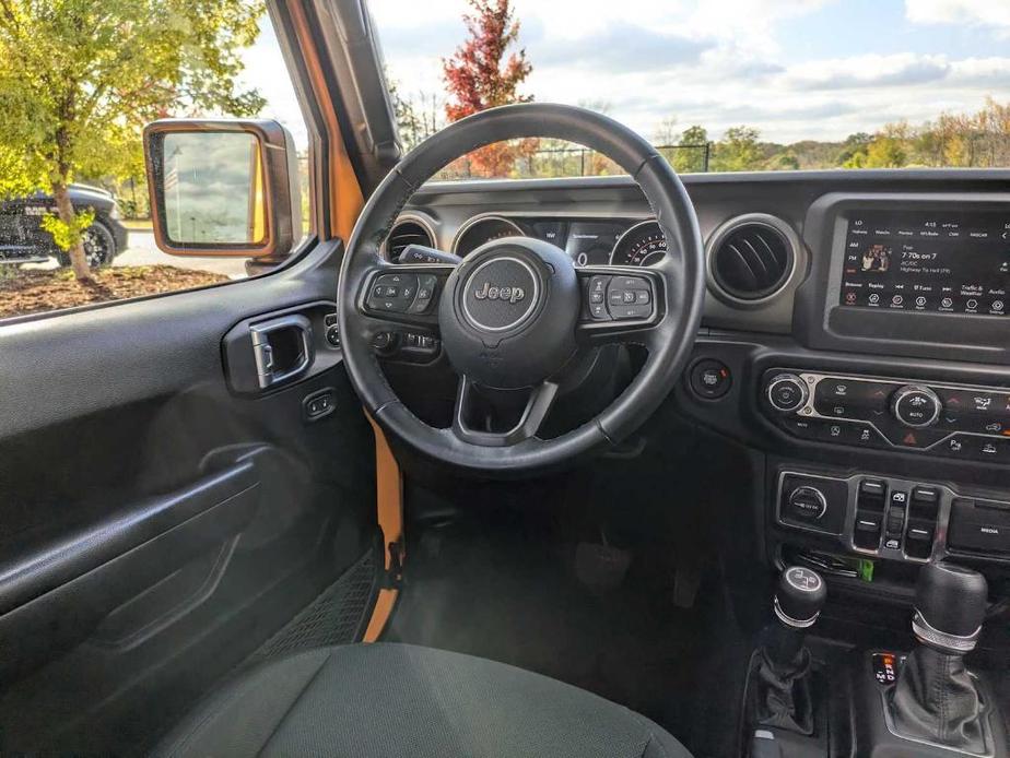 used 2021 Jeep Wrangler Unlimited car, priced at $34,732