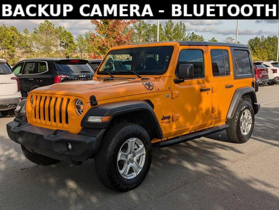 used 2021 Jeep Wrangler Unlimited car, priced at $34,732