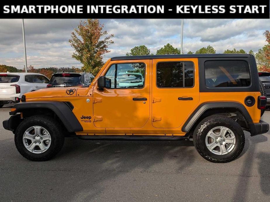 used 2021 Jeep Wrangler Unlimited car, priced at $34,732