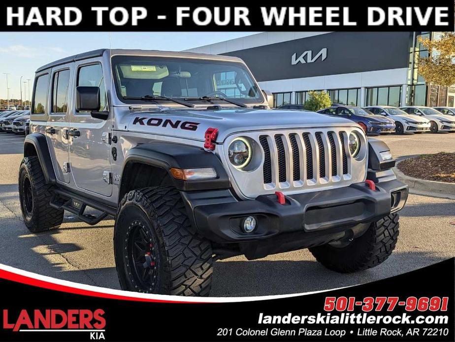 used 2020 Jeep Wrangler Unlimited car, priced at $26,472