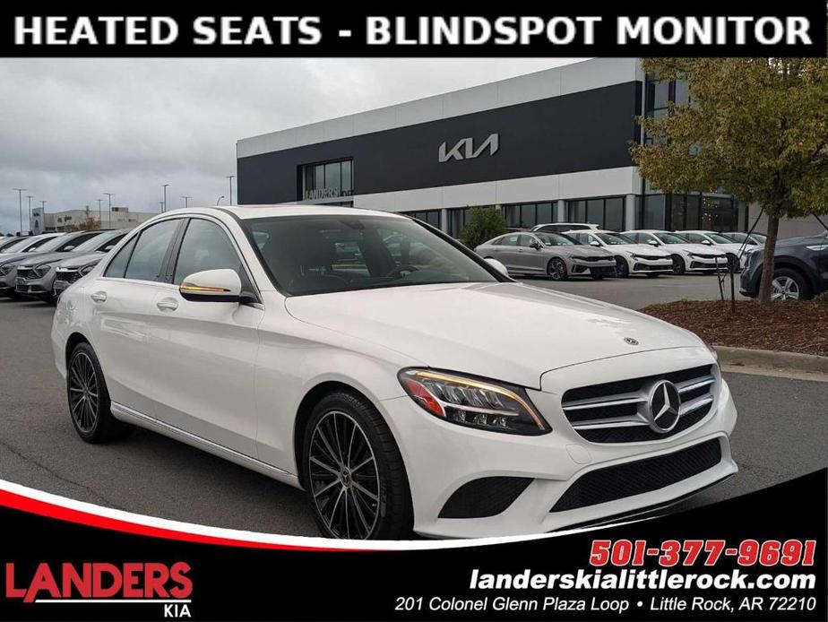 used 2021 Mercedes-Benz C-Class car, priced at $23,833