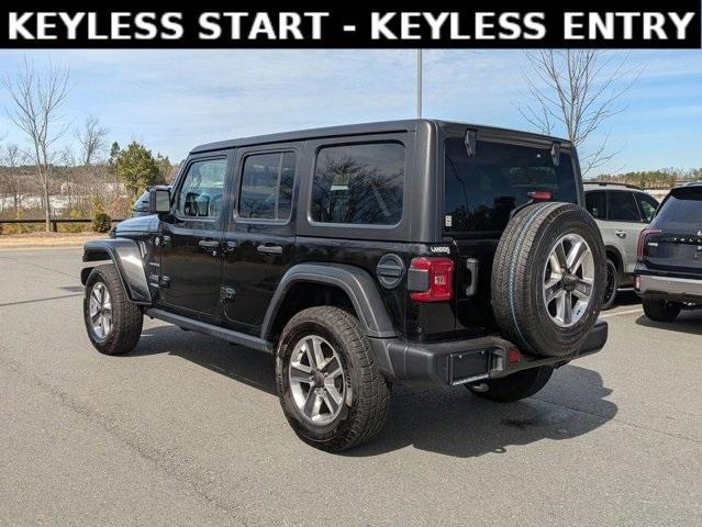 used 2021 Jeep Wrangler Unlimited car, priced at $33,485