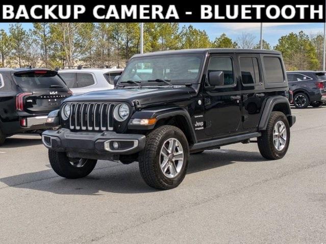 used 2021 Jeep Wrangler Unlimited car, priced at $33,485