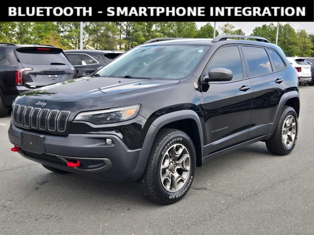 used 2020 Jeep Cherokee car, priced at $22,124