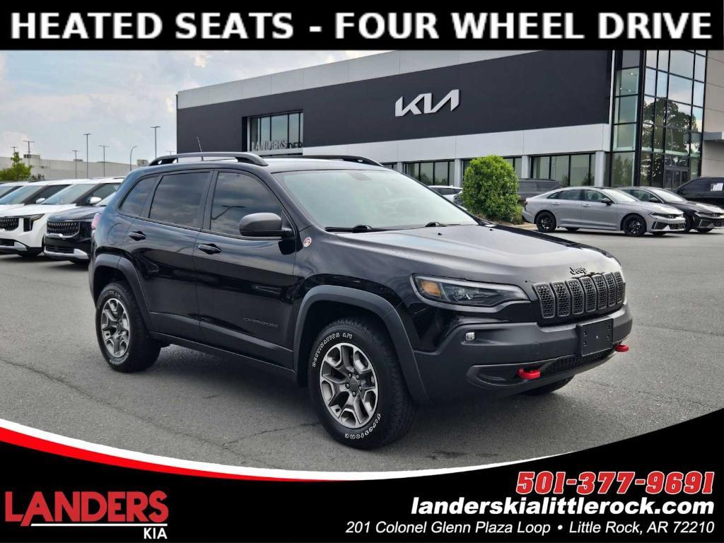 used 2020 Jeep Cherokee car, priced at $22,124