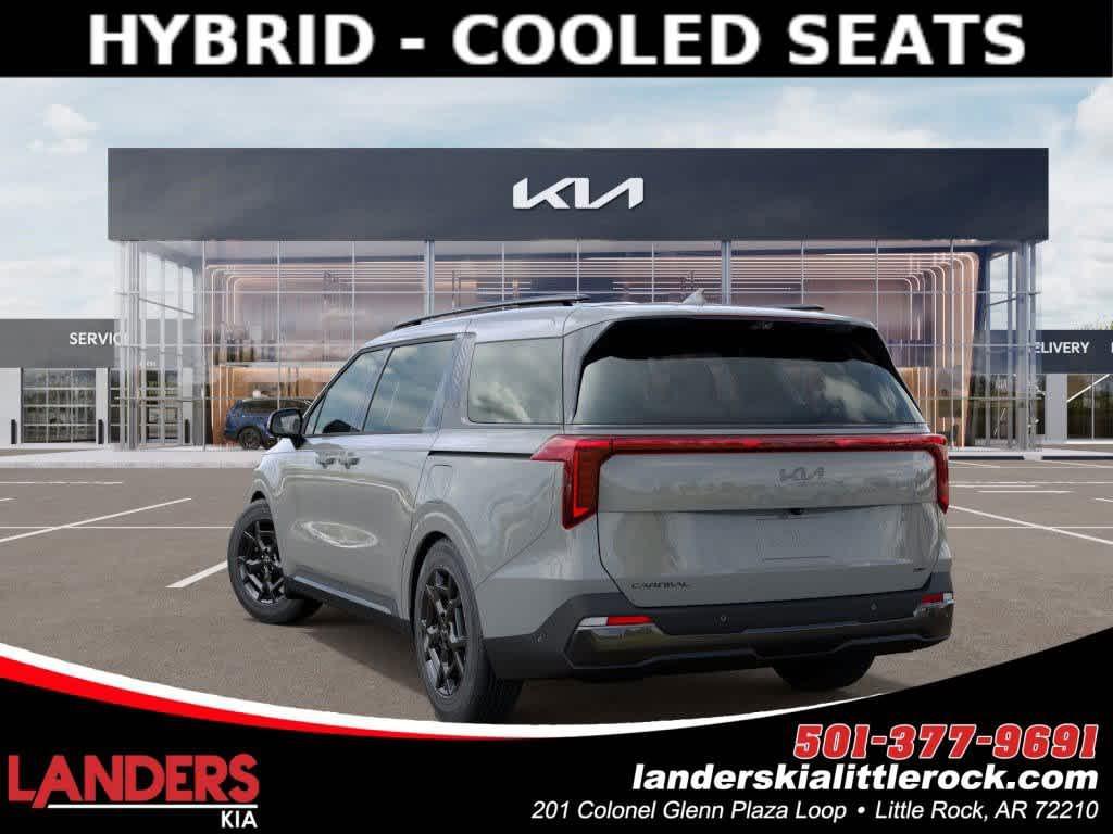 new 2025 Kia Carnival Hybrid car, priced at $54,755