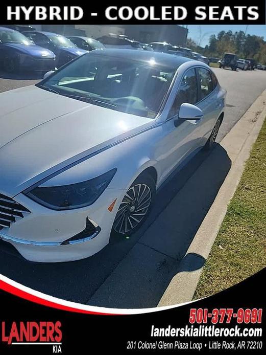 used 2021 Hyundai Sonata Hybrid car, priced at $23,820