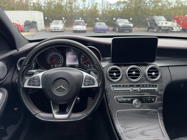 used 2017 Mercedes-Benz AMG C 43 car, priced at $19,990