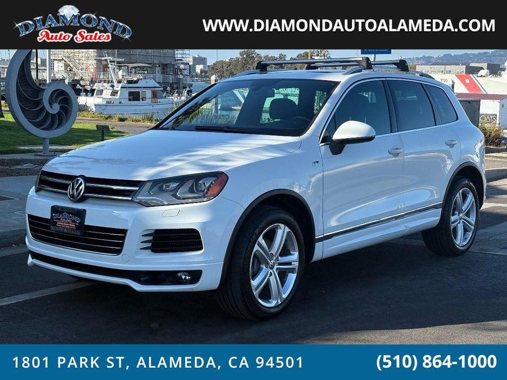 used 2014 Volkswagen Touareg car, priced at $15,988