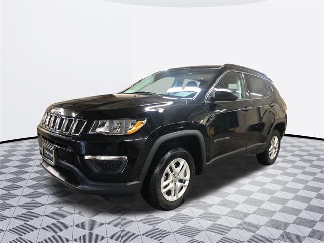 used 2021 Jeep Compass car, priced at $17,124