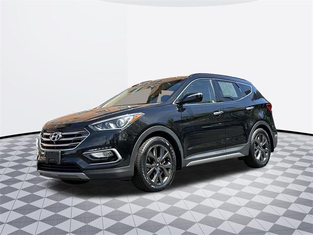used 2018 Hyundai Santa Fe Sport car, priced at $20,000