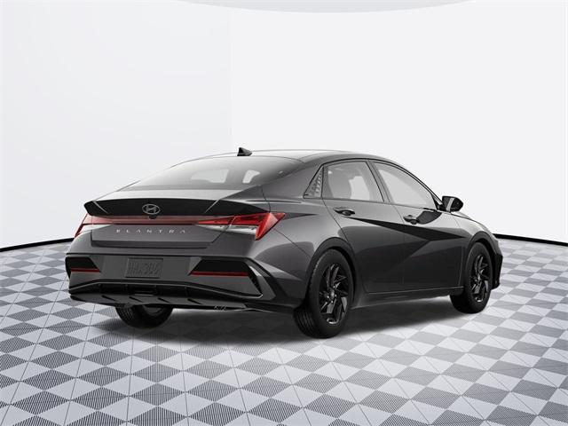 new 2024 Hyundai Elantra car, priced at $23,987