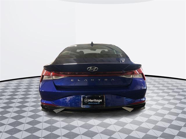 used 2022 Hyundai Elantra car, priced at $18,500