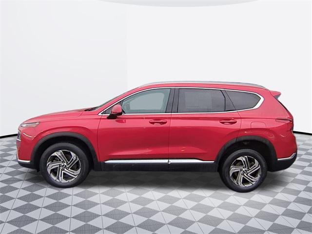 used 2021 Hyundai Santa Fe car, priced at $18,982