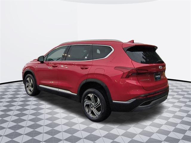 used 2021 Hyundai Santa Fe car, priced at $18,982
