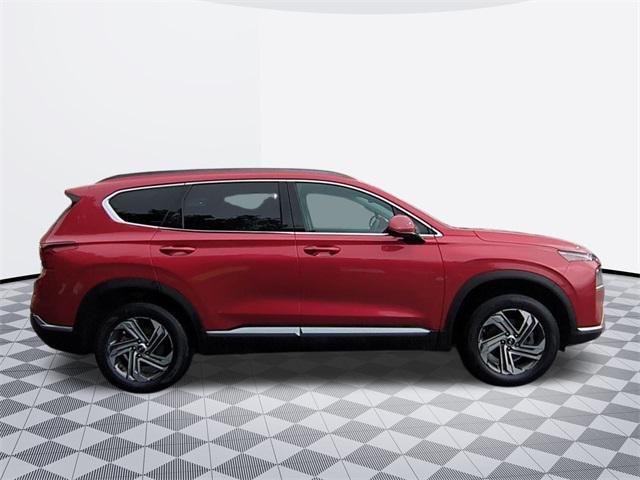 used 2021 Hyundai Santa Fe car, priced at $18,982