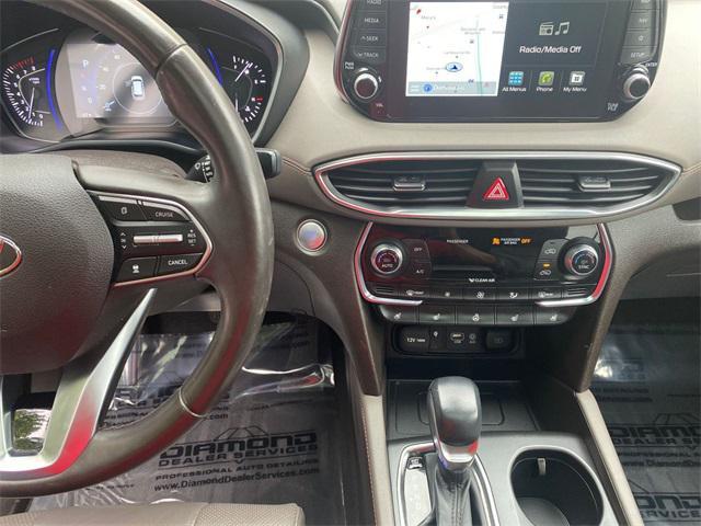 used 2020 Hyundai Santa Fe car, priced at $24,193