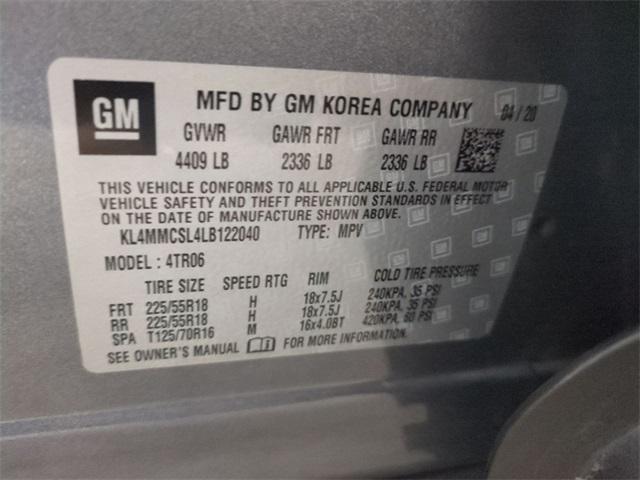 used 2020 Buick Encore GX car, priced at $19,126