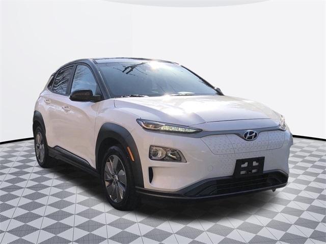 used 2021 Hyundai Kona EV car, priced at $18,400