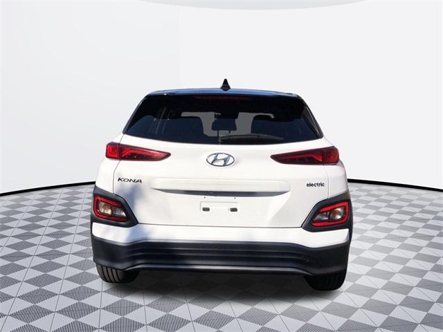 used 2021 Hyundai Kona EV car, priced at $18,600