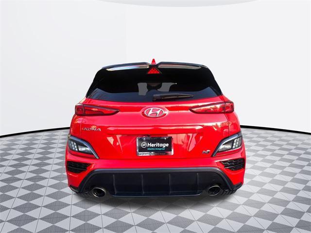 used 2022 Hyundai Kona N car, priced at $23,366