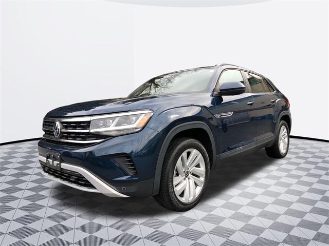 used 2021 Volkswagen Atlas Cross Sport car, priced at $22,865