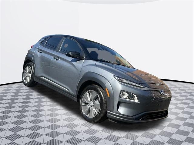 used 2021 Hyundai Kona EV car, priced at $19,200