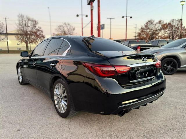 used 2021 INFINITI Q50 car, priced at $18,999